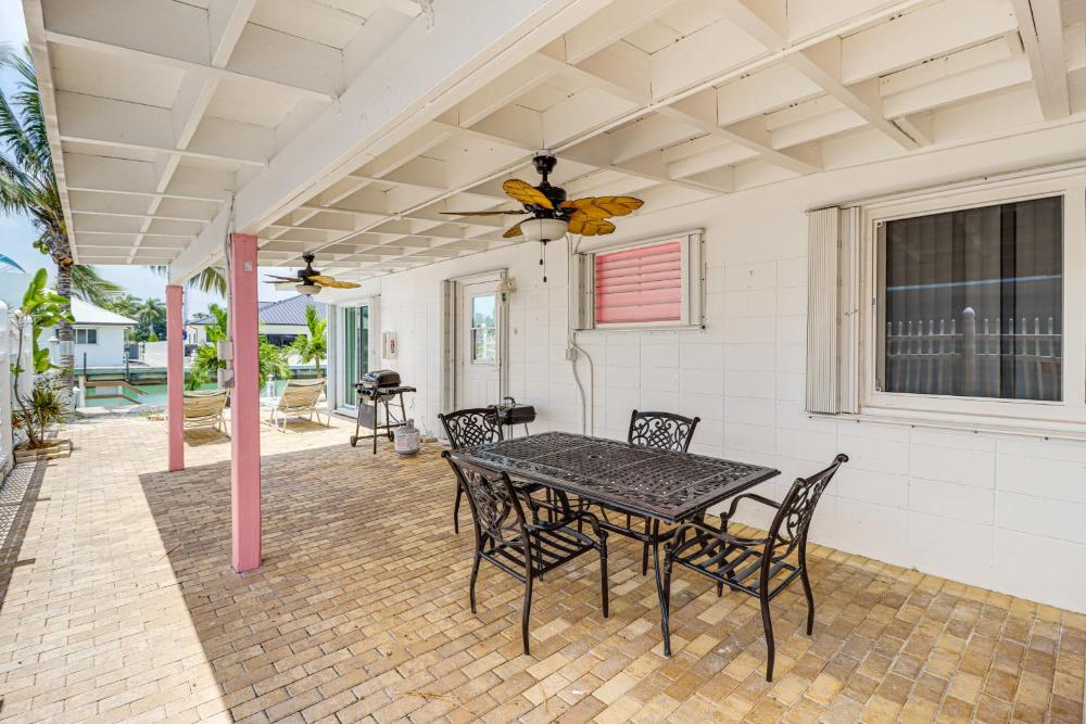 Waterfront Key Colony Beach Home with Golf Cart!